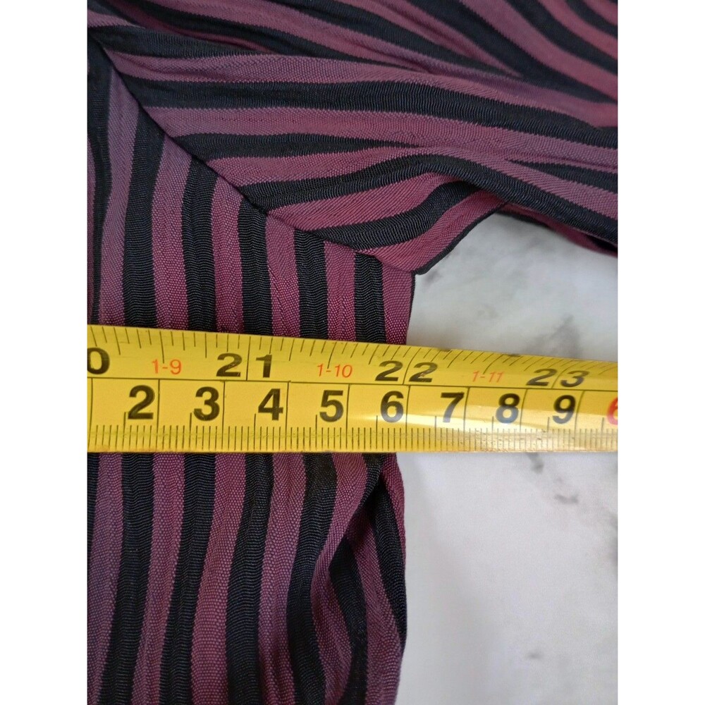 VINTAGE NWT Perceptions Long Layered Blazer Style Shirt Blouse Size 12 - Picture 7 of 8